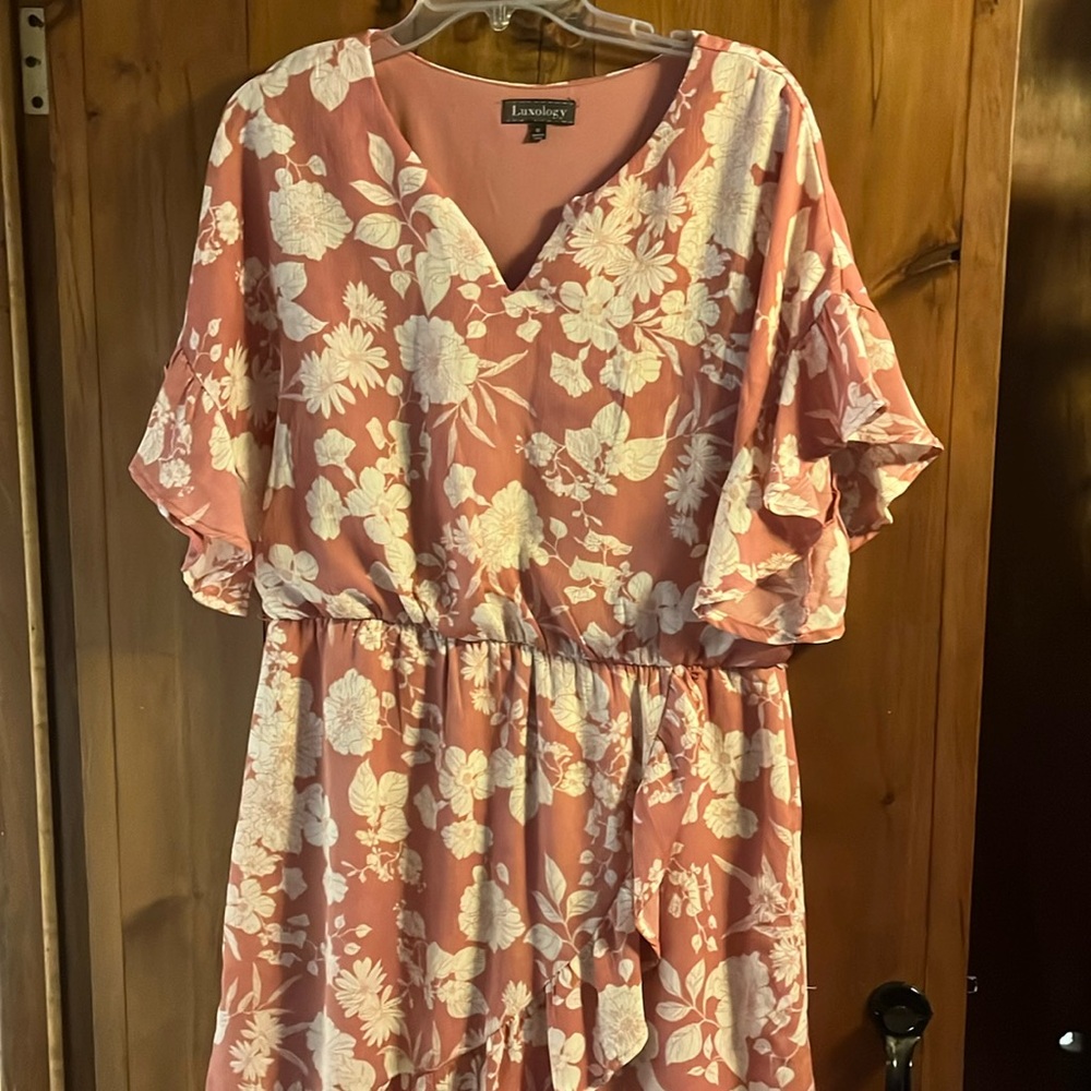 Faux Wrap Dress
